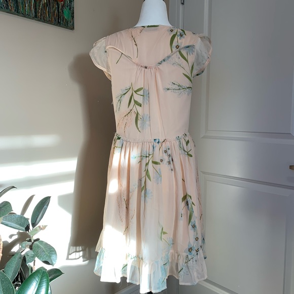 Dex Floral Mini Dress, S - Picture 2 of 6